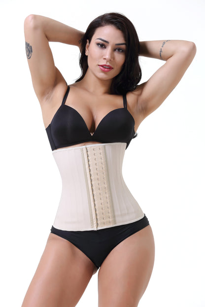 Rubber Corset Glossy Latex Waist Shaping Clothes Women Belly Contracting Belly Band Latex