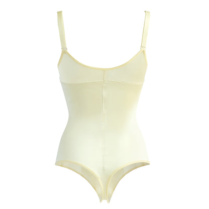 Latex Corset Belly Contracting Women Jumpsuit Body Shaper Seamless Tight Body Shaping Shapewear