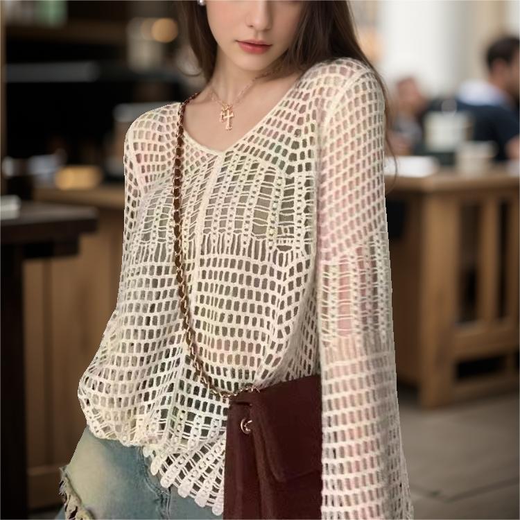 Women Solid Color Vacation Summer Top