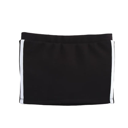 Women Clothing Spring Tube Top Bell Bottom Pants Sets