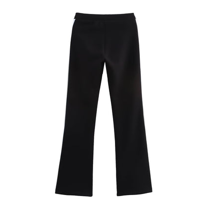 Women Clothing Spring Tube Top Bell Bottom Pants Sets