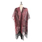 Dark Paisley Travel Sun Proof All Matching Cardigan Beach Cover Up