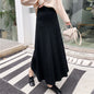 Knitted Skirt Autumn Winter Korean High Waist Knit Large Swing Skirt Women A line Skirt