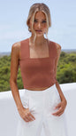 Summer Women Knitted Sling Casual Simple Tank Vest