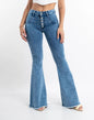 Ladies Jeans Special High Waist Stretch Clinch Burrs Tassels Jeans for Women