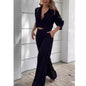Women Suit Elegant Small Suit Short Top Wide Leg Pants Women Two Piece Suit