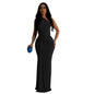 Spring Summer Women Wear One Shoulder Evening Dress Slim Fit Dress