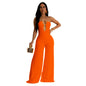 Women Wear Solid Color Trousers Jumpsuit Women